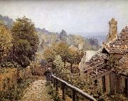 Alfred Sisley Sentier de la Mi-cote,Louveciennes oil